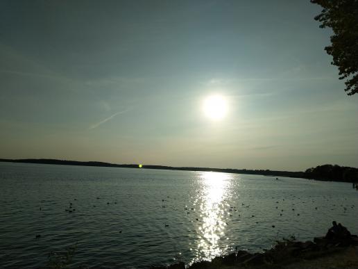 Sonnenuntergang an der Müritz