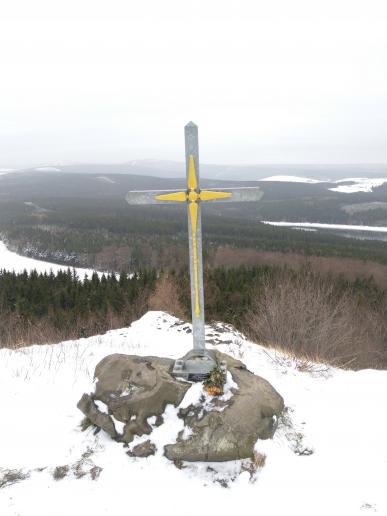 Gipfelkreuz auf dem Bärenstein