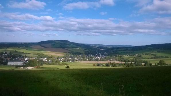 Blick zum Scheibenberg